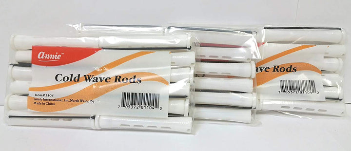 3 Packs Of Cold Wave Rods (Long) #1104 12 Pcs/Pack