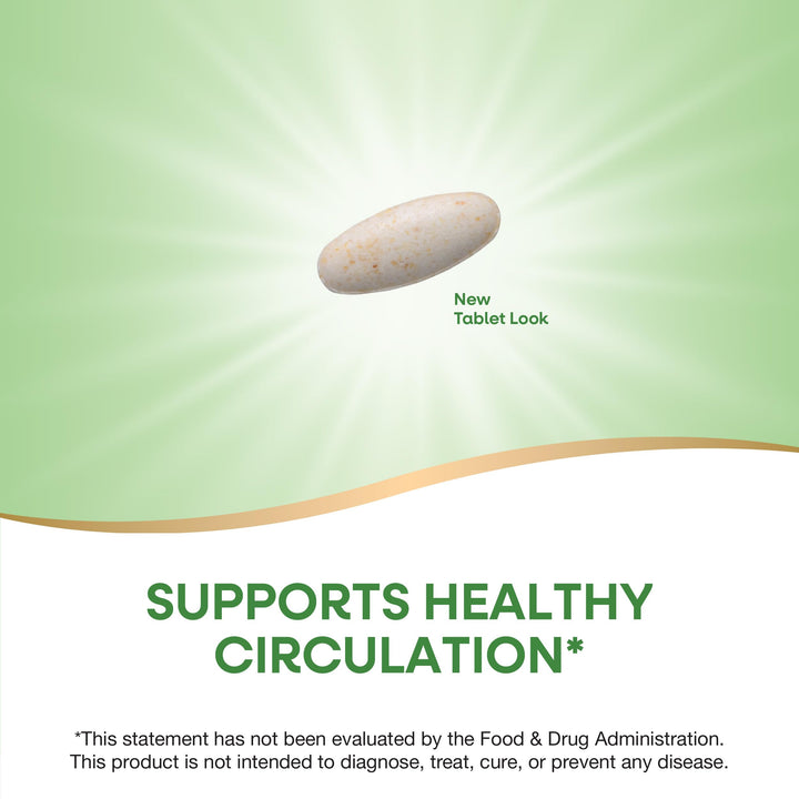 Nature’s Way Garlicin Cardio Premium Herbal Healthy Circulation Support* 350 mg per Serving 90 Tablets