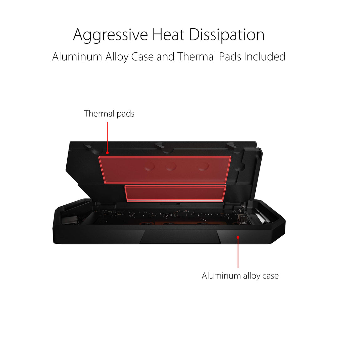ASUS ROG STRIX Arion Aluminum Alloy M.2 NVMe SSD Extern