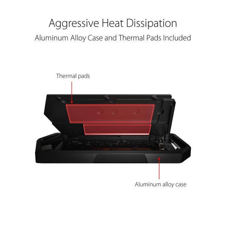 ASUS ROG STRIX Arion Aluminum Alloy M.2 NVMe SSD Extern