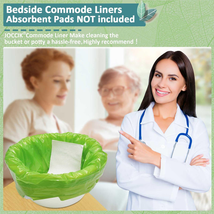 Commode Liners for Bedside Commode Vanilla Scented 100p