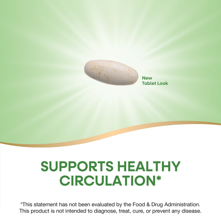 Nature&#39;s Way Garlicin Cardio, Premium Herbal, Supports Healthy Circulation*, No Garlic Taste, Vegan, 180 Tablets (Packaging May Vary)