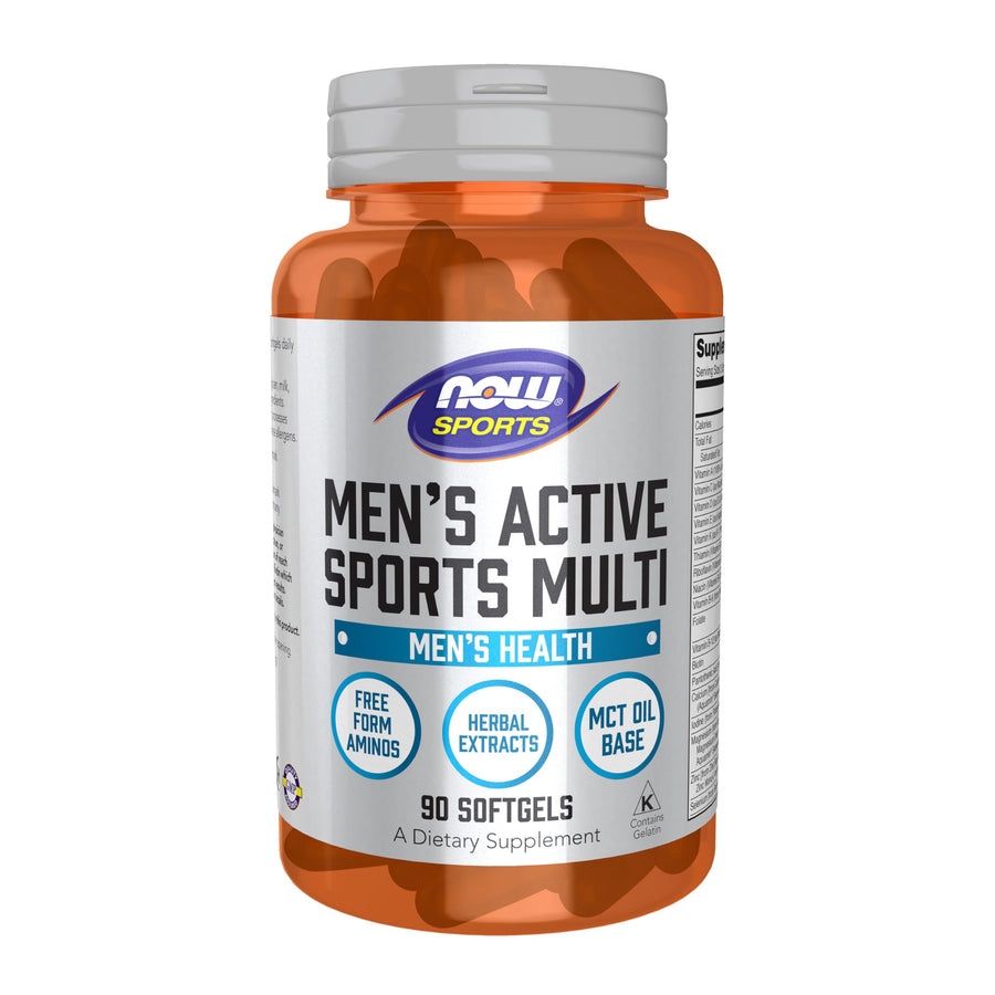 Sports Nutrition, Men's Extreme Sports Multi with Free-Form Amino Acids, ZMA®, Tribulus, MCT Oil, and Herbal Extracts, 90 Softgels