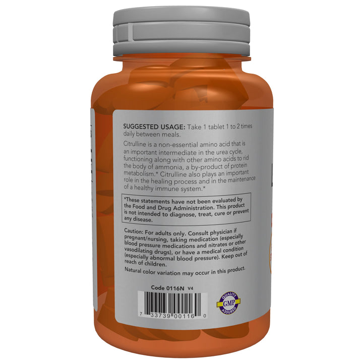 NOW Foods Sports Nutrition, L-Citrulline, Extra Strengt
