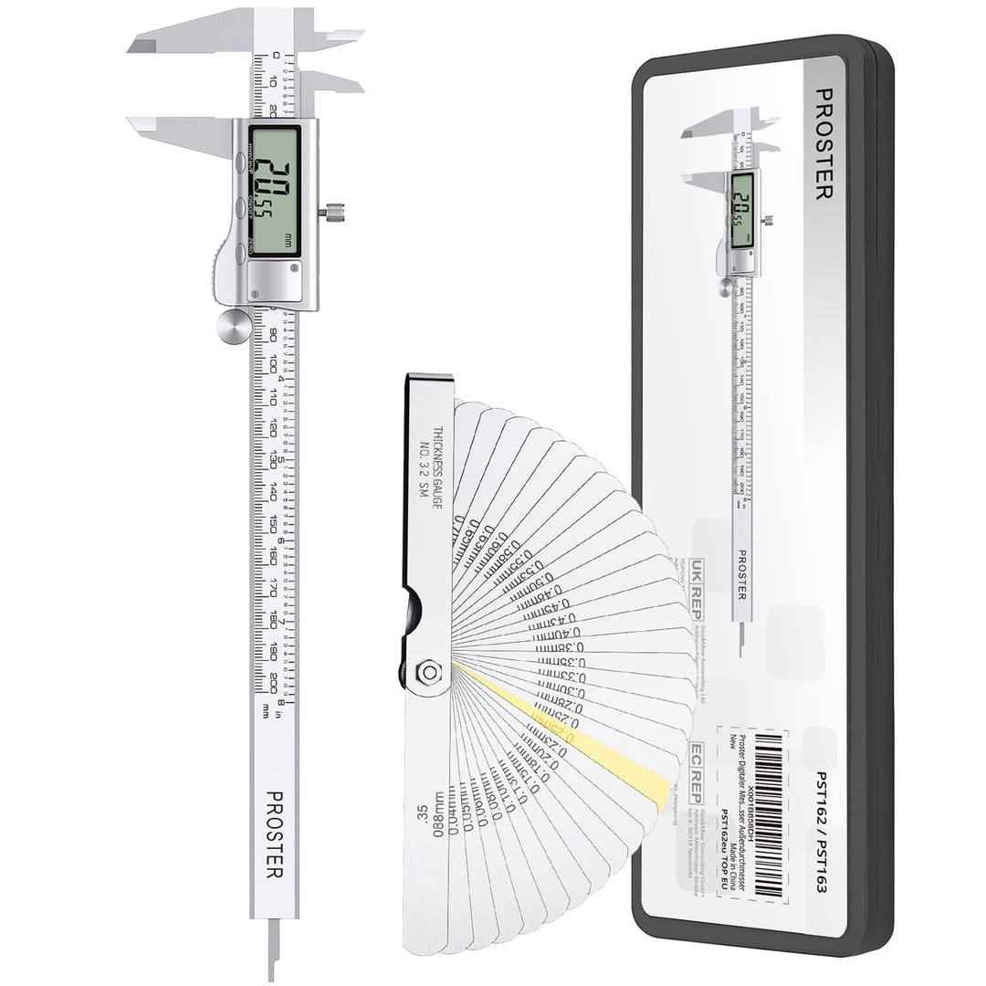 Proster Digital Vernier Caliper 8inch - Caliper Stainle
