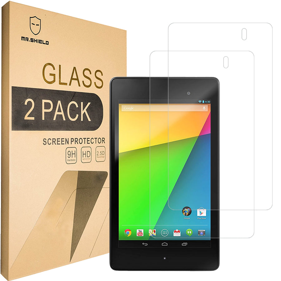 [2-PACK] Designed For Asus (Google) Nexus 7 FHD (2nd Generation) 2013 Tablet [Tempered Glass] Screen Protector with Lifetime Replacement