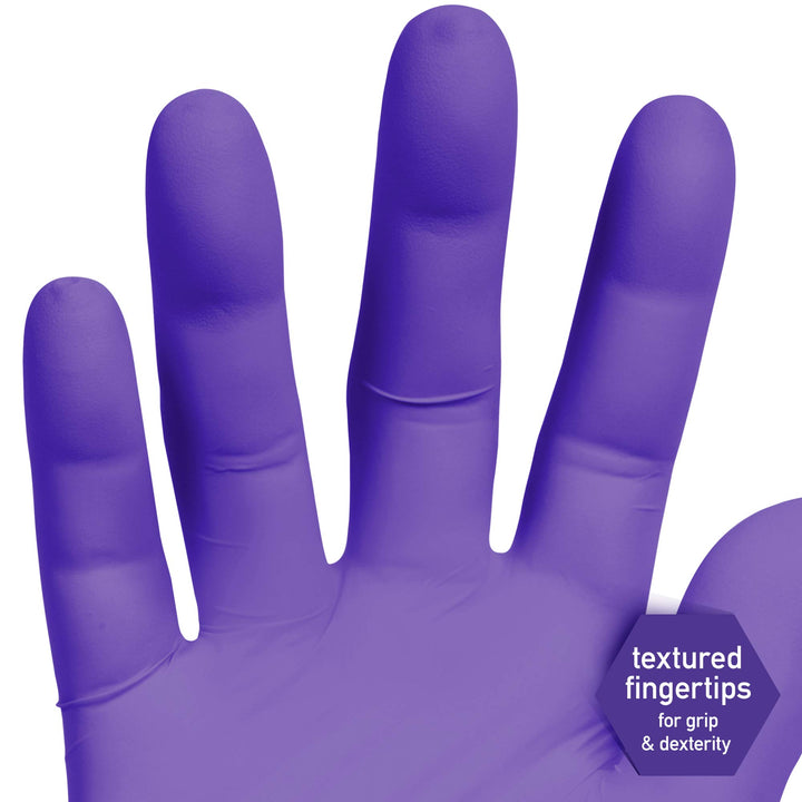 Kimberly-Clark® Safeskin Purple Nitrile Exam Gloves, Large, Purple, Box Of 100