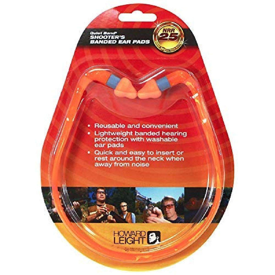Howard Leight by Honeywell Quiet Band Shooting Earplugs