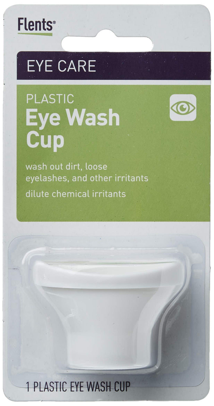 Flents Plastic Eye Wash Cup - (White)