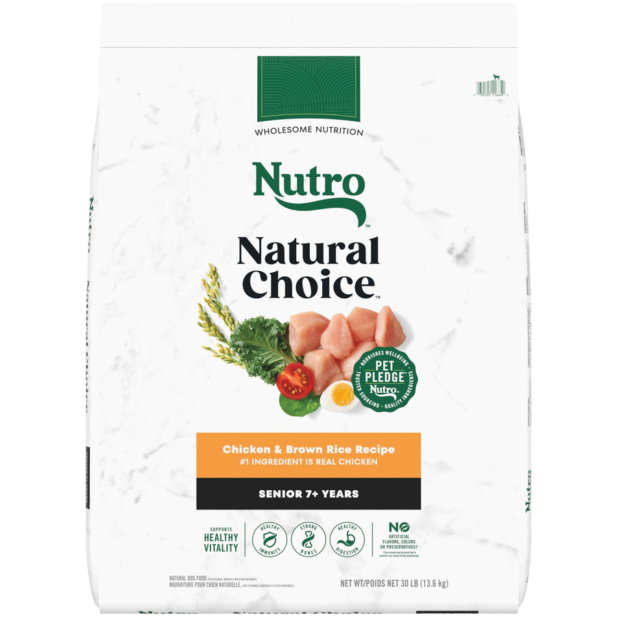 Natural Choice Senior Dry Dog Food, Chicken and Brown Rice Recipe, 30 lbs.