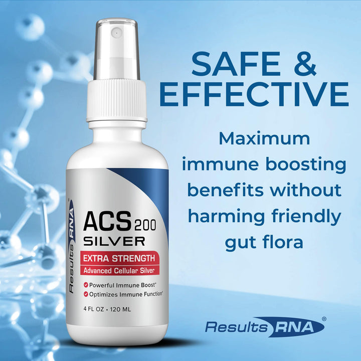 - ACS 200 Silver Extra Strength Immune System Support – Advanced Cellular Colloidal Silver Supercharges Your Immune System. Recommended by Doctors Worldwide ( 2 oz )