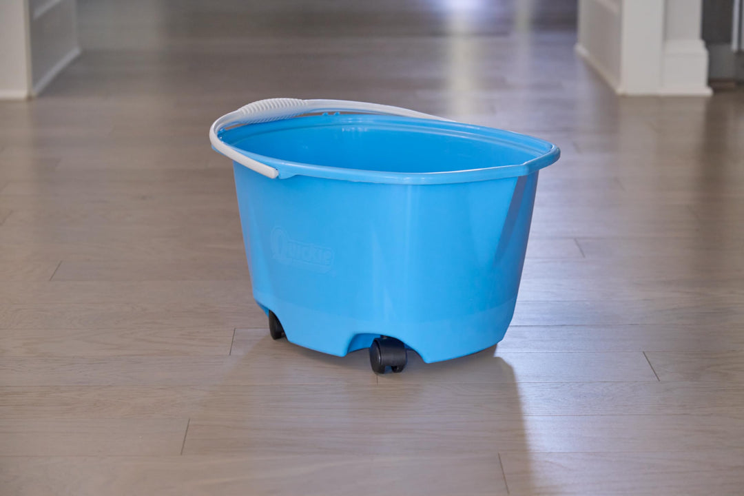 ® Ez-Glide Bucket On Wheels, 5 Qt, Blue 20000ZQK - 1 Each