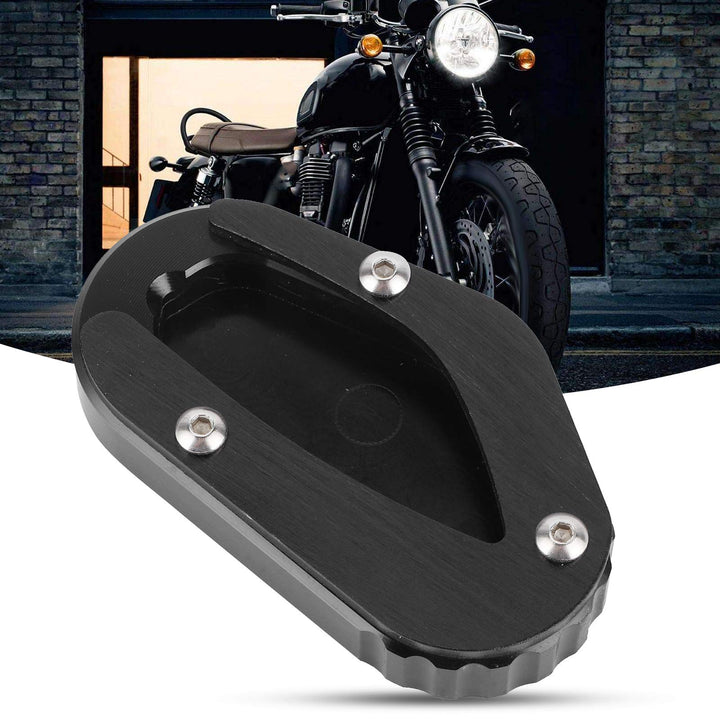 Motorcycle Kickstand Pad Side Stand Enlarge Pad Support