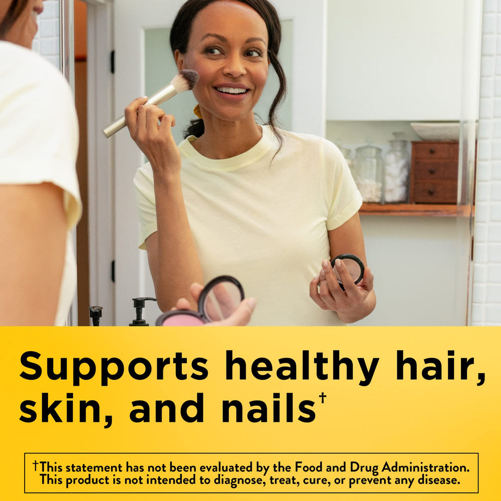 Nature Made Maximum Strength Biotin 5000 mcg, Dietary S