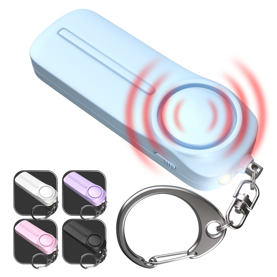 Personal Safety Alarm Keychain for Women – 130 dB Loud 