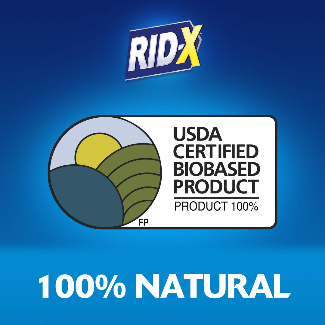 Rid-X Septic Tank System Treatment, 2-Dose Powder, 19.6