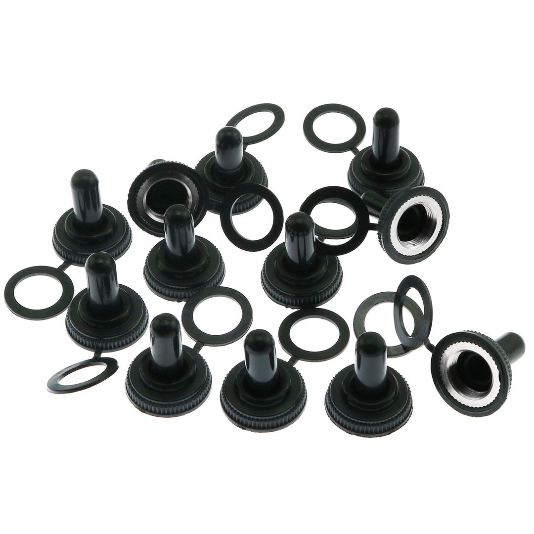 MEETOOT 12pcs Button Switch Waterproof Dust Proof Cap 1