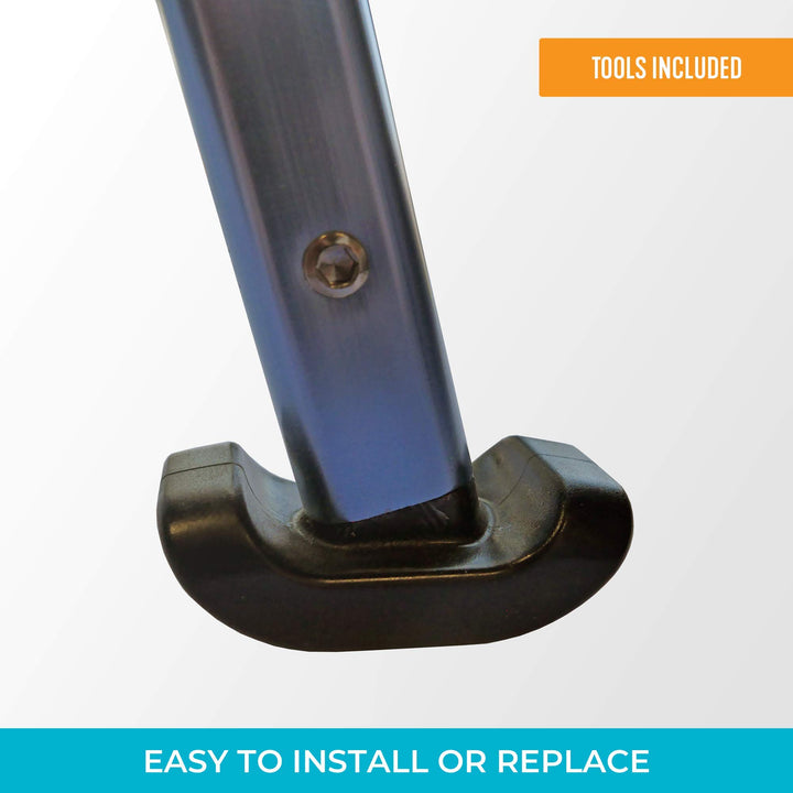 Stander Replacement Ski Glides, Compatible with the EZ 