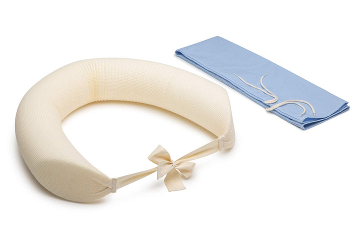 The Original McKenzie Night roll — Low Back Pillow for Sleeping and Round Back Support Pillow for Spine and Side Support — Size Large/Extra Large