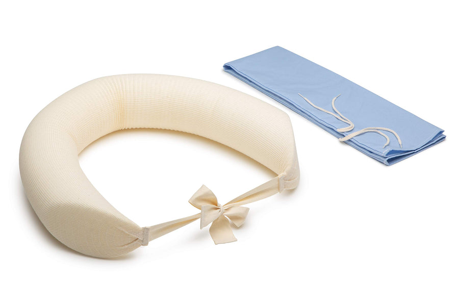 The Original McKenzie Night roll — Low Back Pillow for Sleeping and Round Back Support Pillow for Spine and Side Support — Size Large/Extra Large