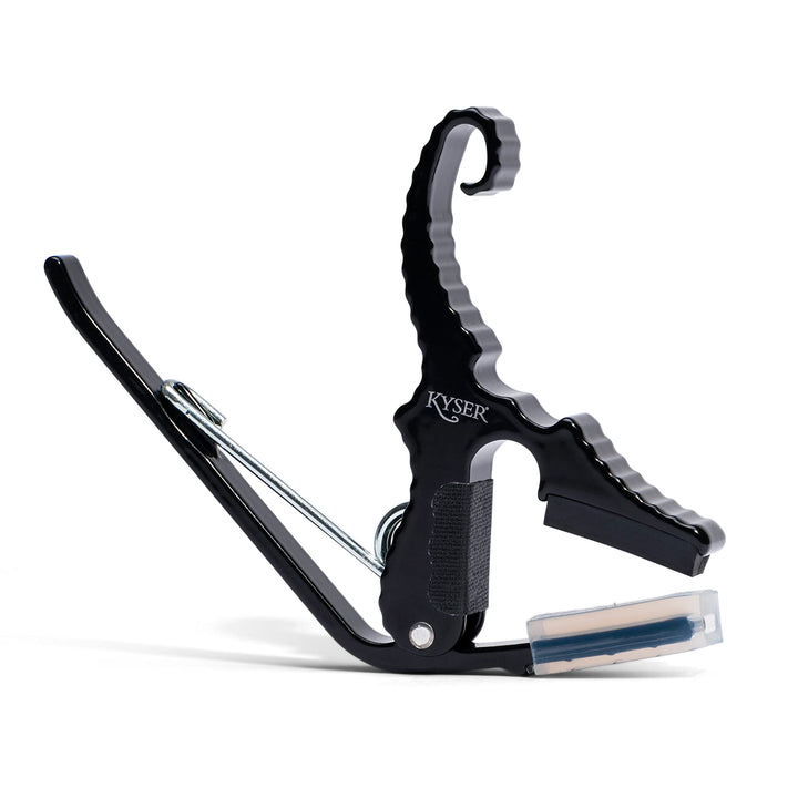 Short-Cut Partial Guitar Capo, 3-string, DADGAD, Black, KG3B
