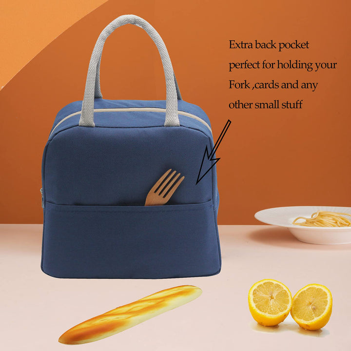 Mziart Cute Lunch Bags for Women, Fashion Lunch Box Con