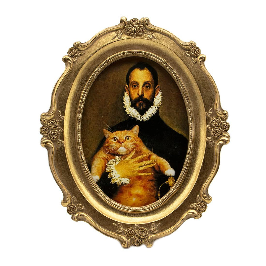 Vintage Picture Frame Antique Ornate Gold Photo Frame Tabletop and Wall Hanging with High Definition Glass Front for Home Decor, Photo Gallery, Art (5x7)