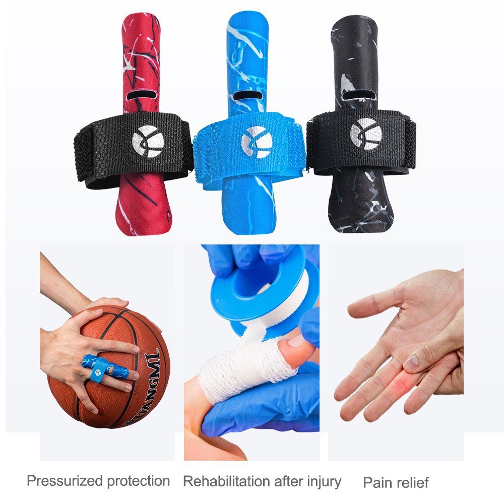 Kuangmi Finger Sleeve Support Protector Finger Splint B