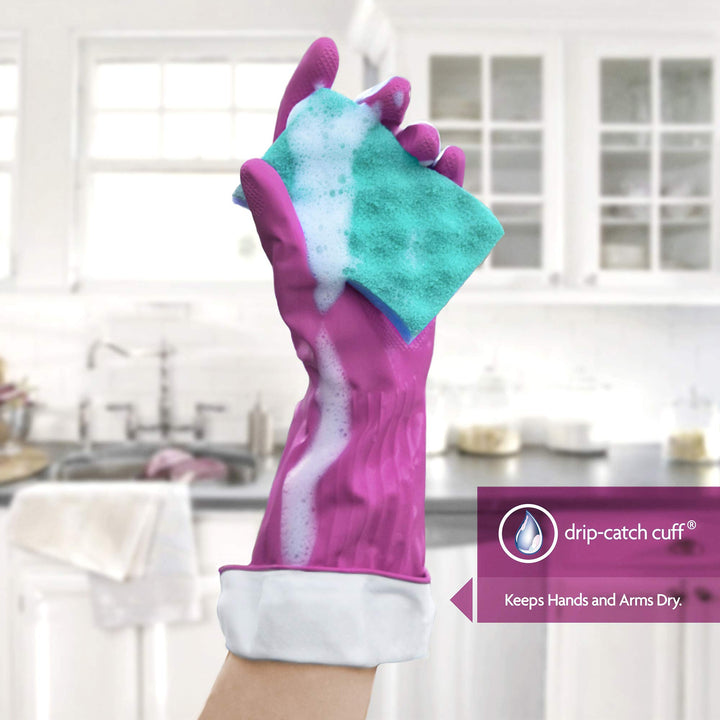 Playtex Living Reuseable Rubber Cleaning Gloves (Small,