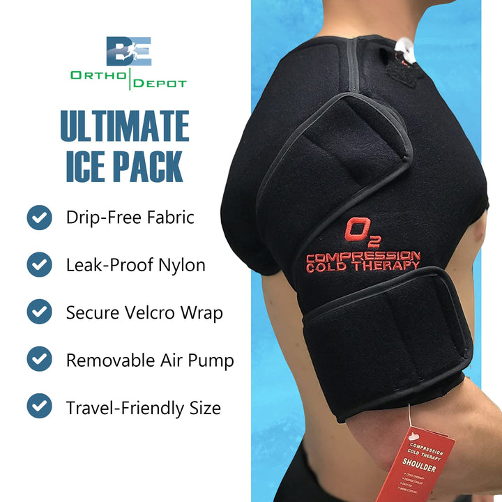 Cold and Compression Shoulder Wrap