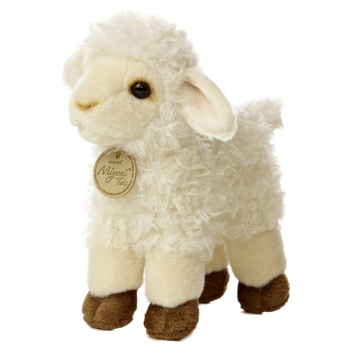 World Baby Lamb 7-Inch Miyoni Tots Stuffed Animal