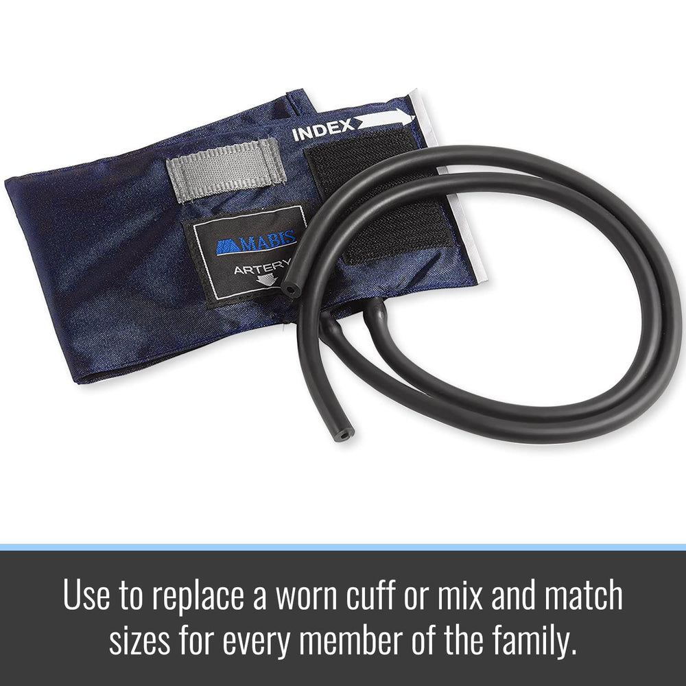 MABIS Sphygmomanometer Blood Pressure Replacement Cuff 