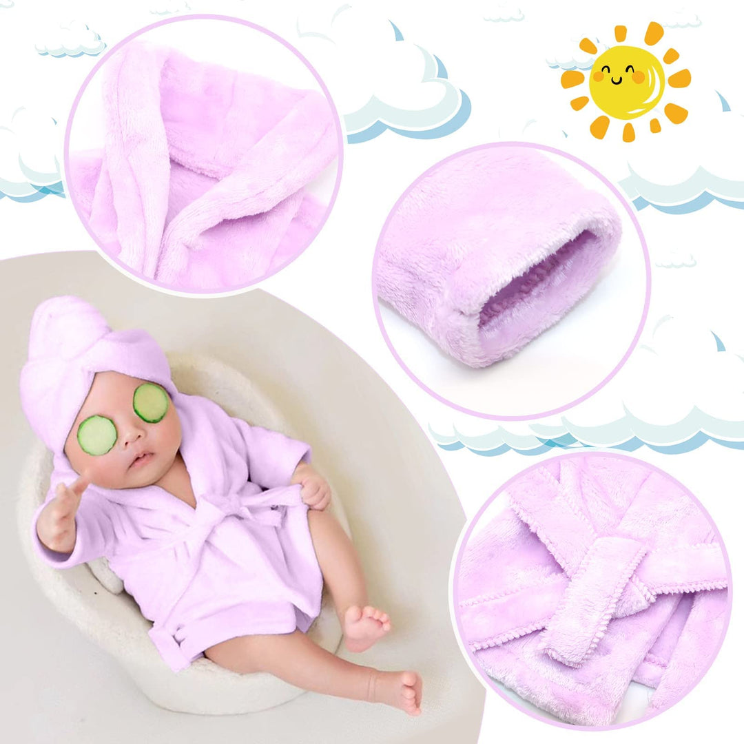 SPOKKI Newborn Photography Props Baby Girl 5 PCS Bathro