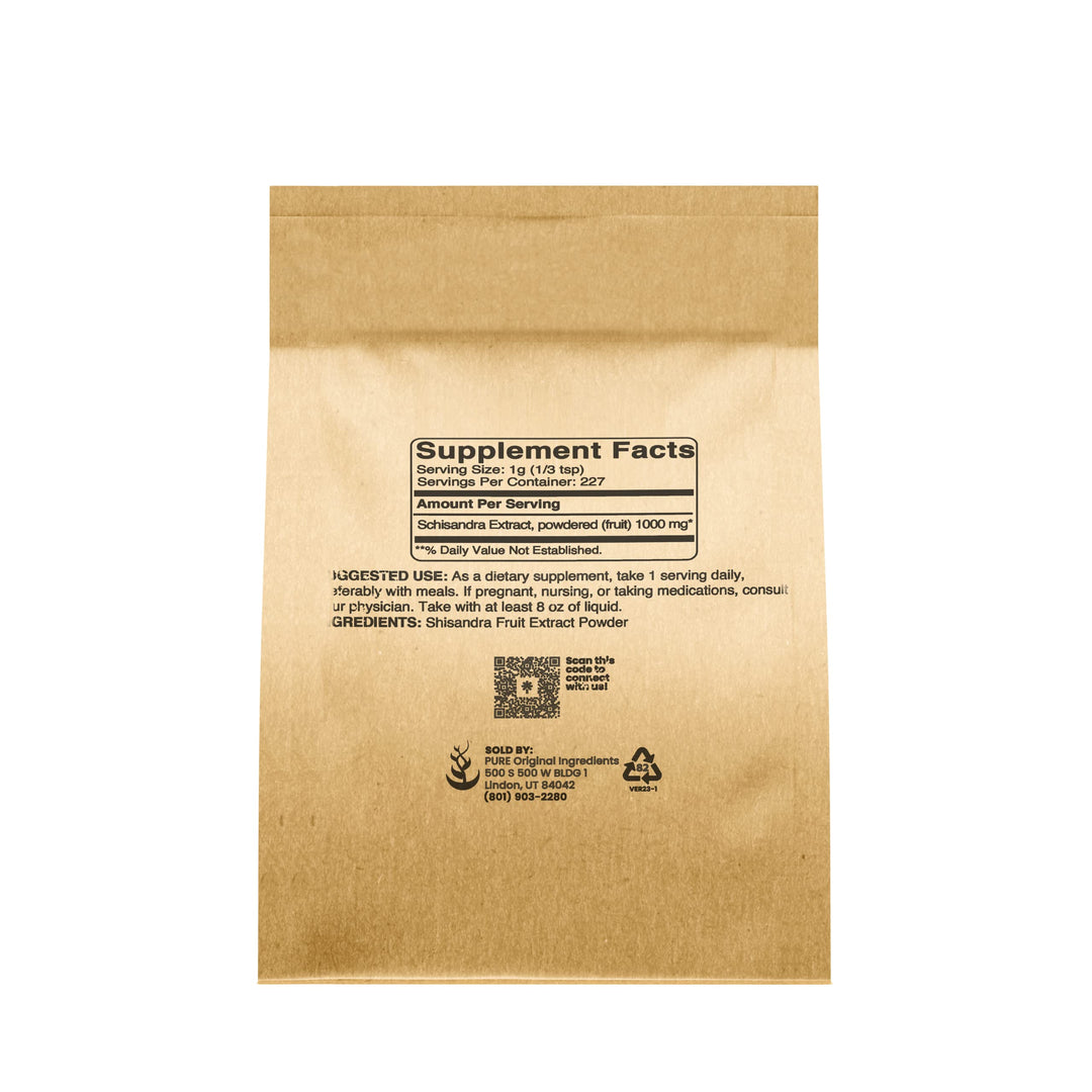 Pure Original Ingredients Schisandra Extract Powder (8 