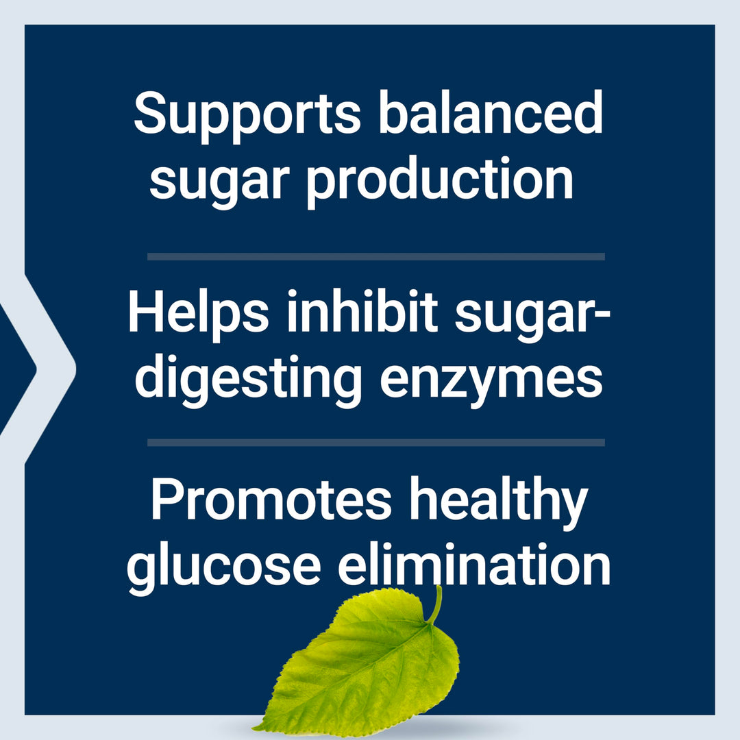 Tri Sugar Shield - Promote Healthy Glucose Metabolism - Sorghum Bran, White Mulberry and Phloridzin Apple Extract - Gluten Free, Non-GOM, Vegetarian - 60 Capsules