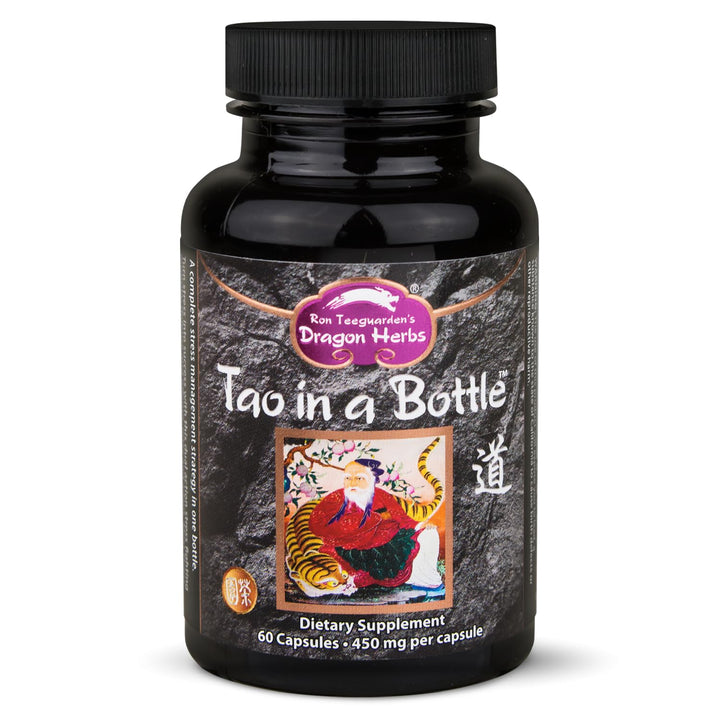 - Tao in a Bottle Capsules | Herbal Formula Supplement to Support Stress, Mood, Focus, Adaptability, (60 Capsules, 450 mg Each)
