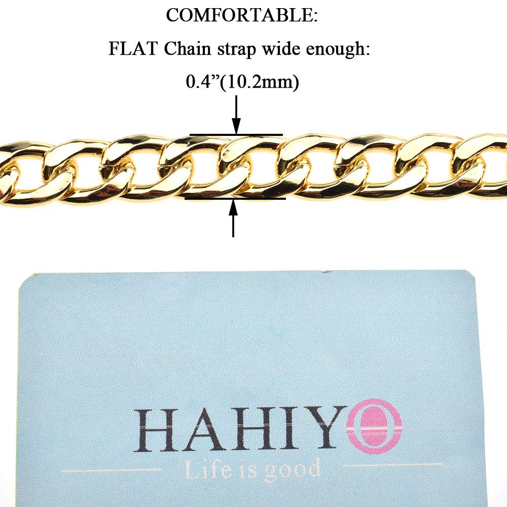 HAHIYO Purse Chain Strap Length 59.1 Inches SPOT-ON Gol