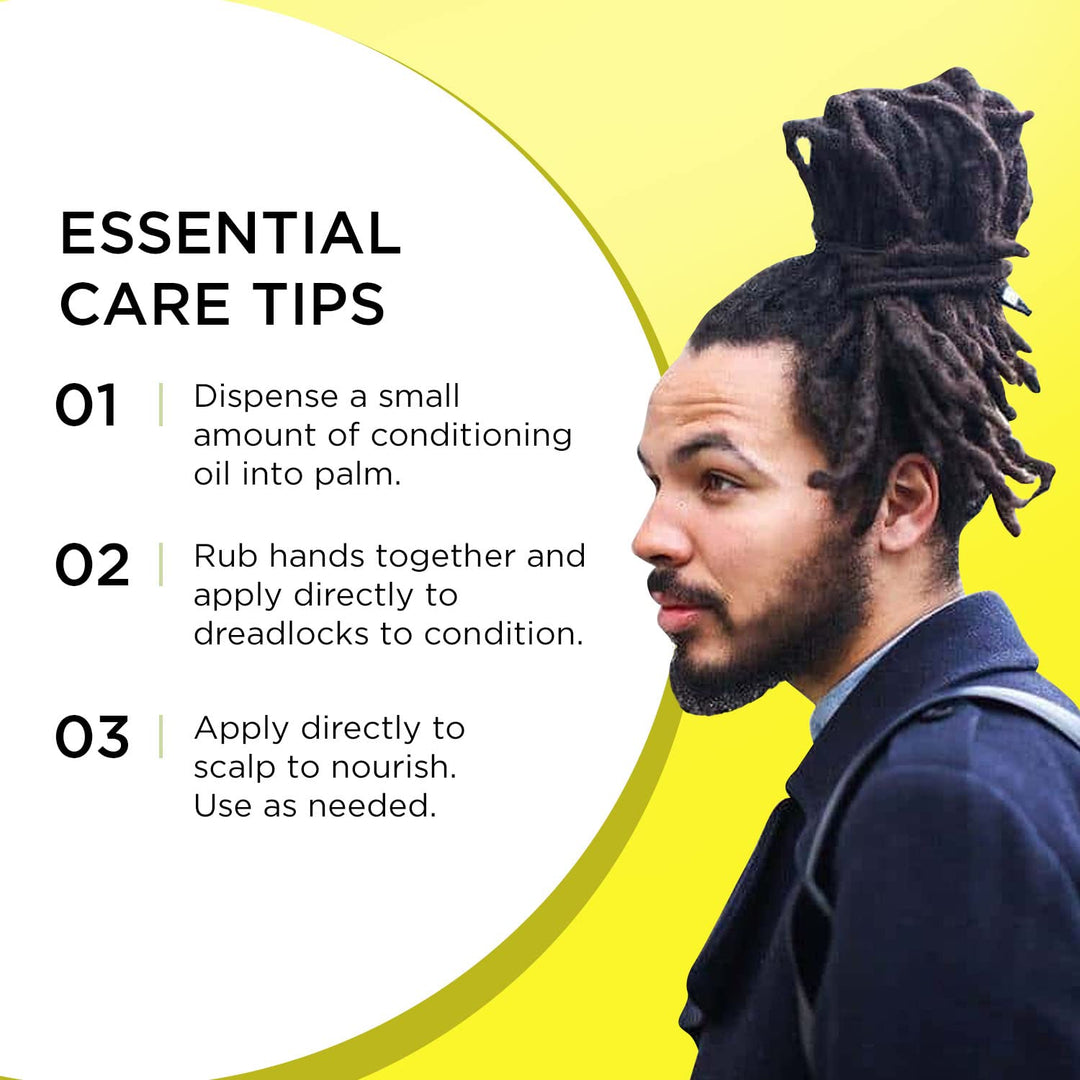 4oz Unscented Dreadlock Conditioning Oil Professional Organic Dreadlock Products