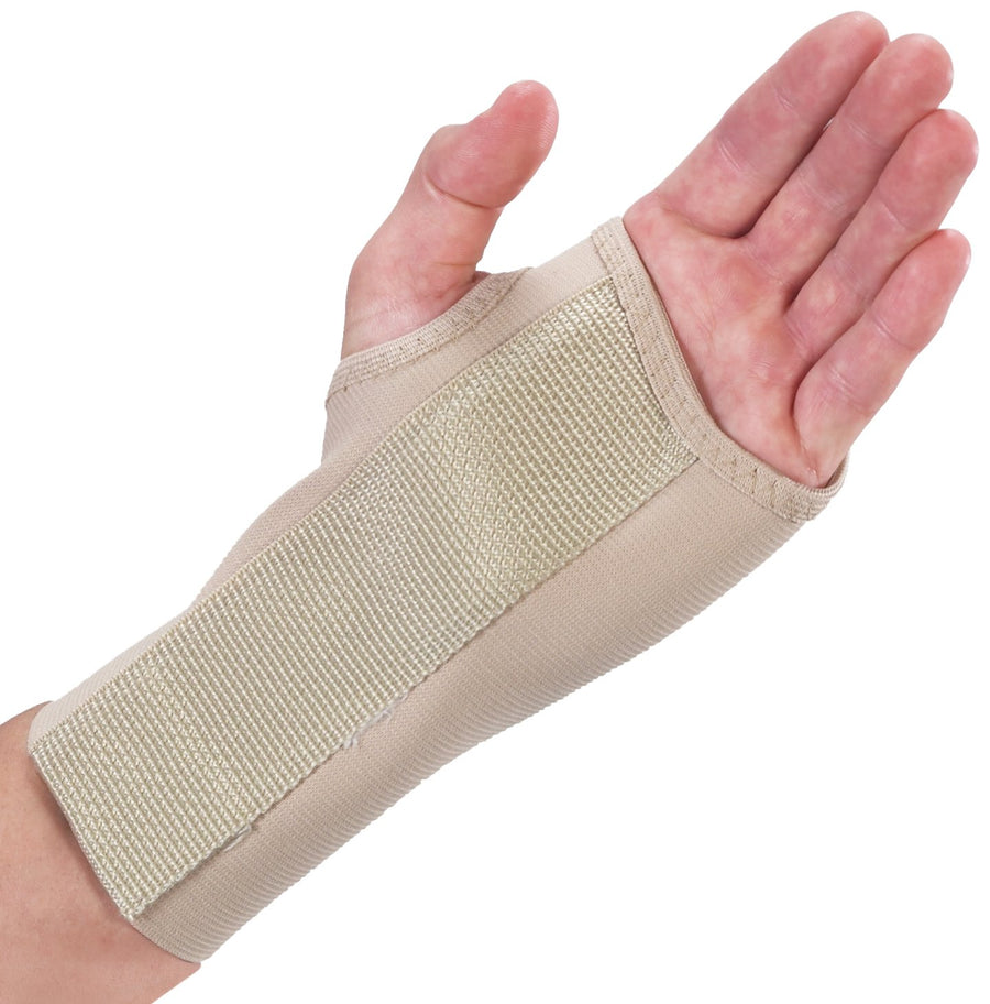 Bilt-Rite Mastex Health 7 Inch Left Wrist Splint, Beige