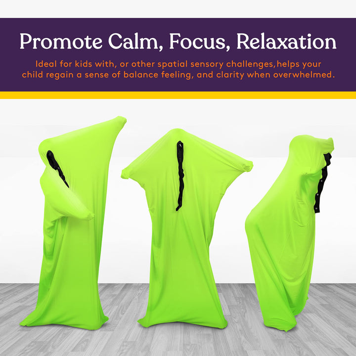 Special Supplies GREEN Sensory Body Sock Full-Body Wrap
