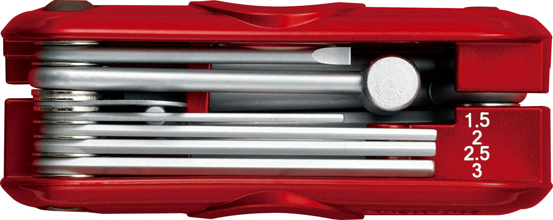 MTZ MTZ11 Quick Access Multi Tool, Red