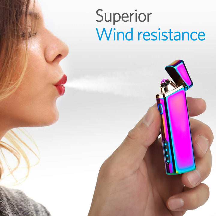 Lighter, Electric Arc Lighter Windproof Lighter Plasma 