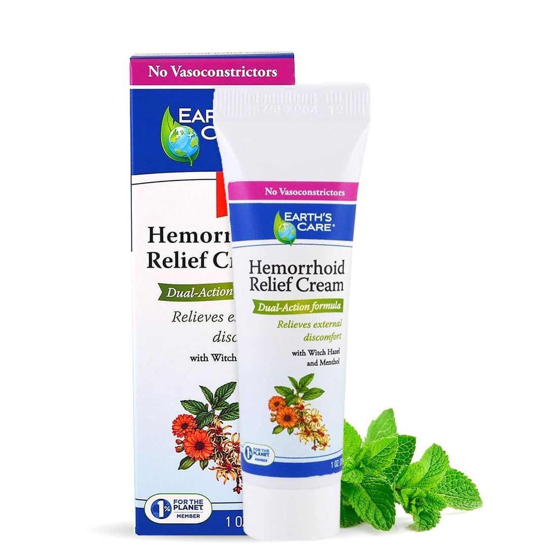 Earth&#39;s Care Hemorrhoid Cream - Hemorrhoid Trea