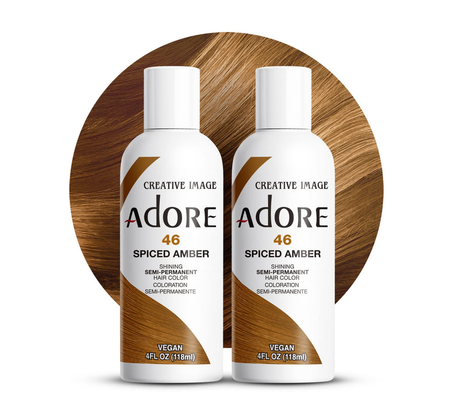 SemiPermanent Haircolor 046 Spiced Amber 4 Ounce (118ml) (2 Pack)