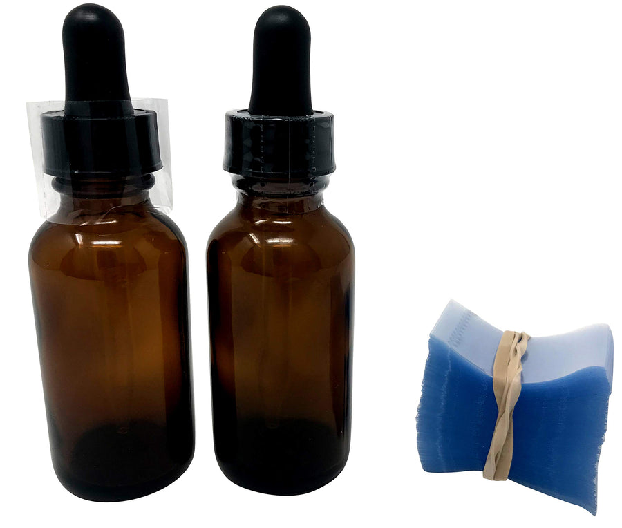 Clear Perforated Shrink Band for Dropper Bottles [1/2 - 7/8 Diameter] (250 Pack)