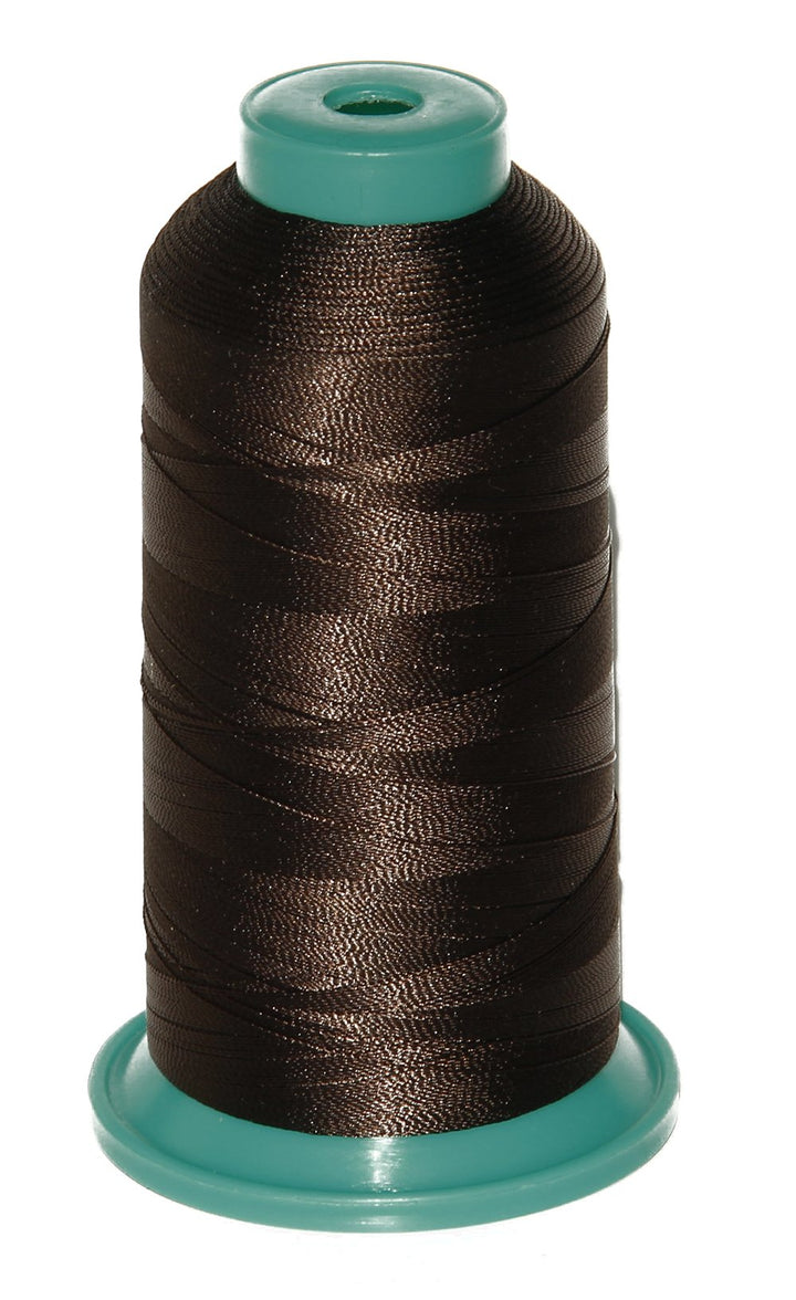 1800 Yard Elastic Nylon Sewing Thread for Wig Makers (Dark Brown)