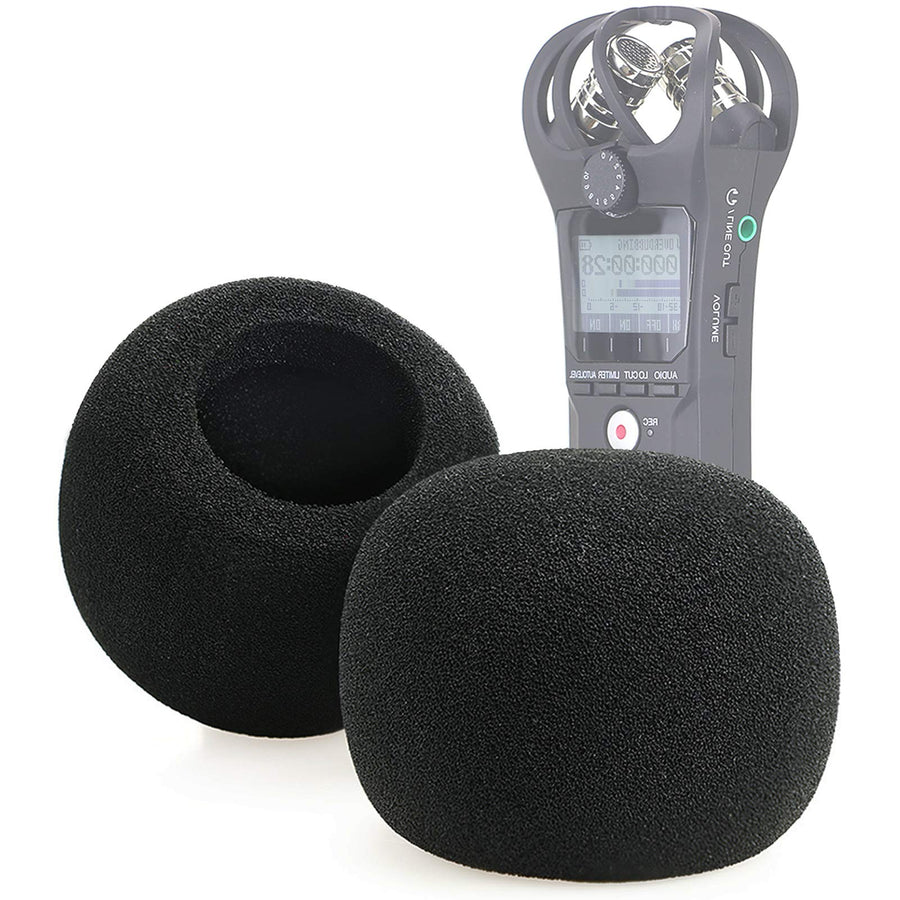 Windscreen Foam for Zoom H1n & H1 Recorder, Windshield Pop Filter Fits Zoom H1n Handy Portable Recorder (2 PCS)