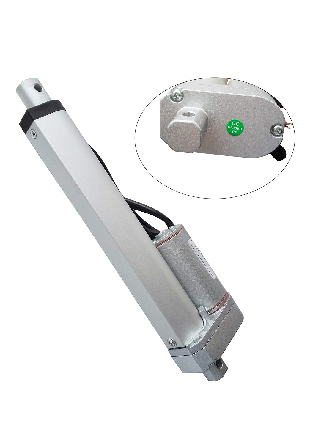 12V DC 6 inch 150mm Stroke Linear Actuator Heavy Duty 750N 165lbs Maximum Lift