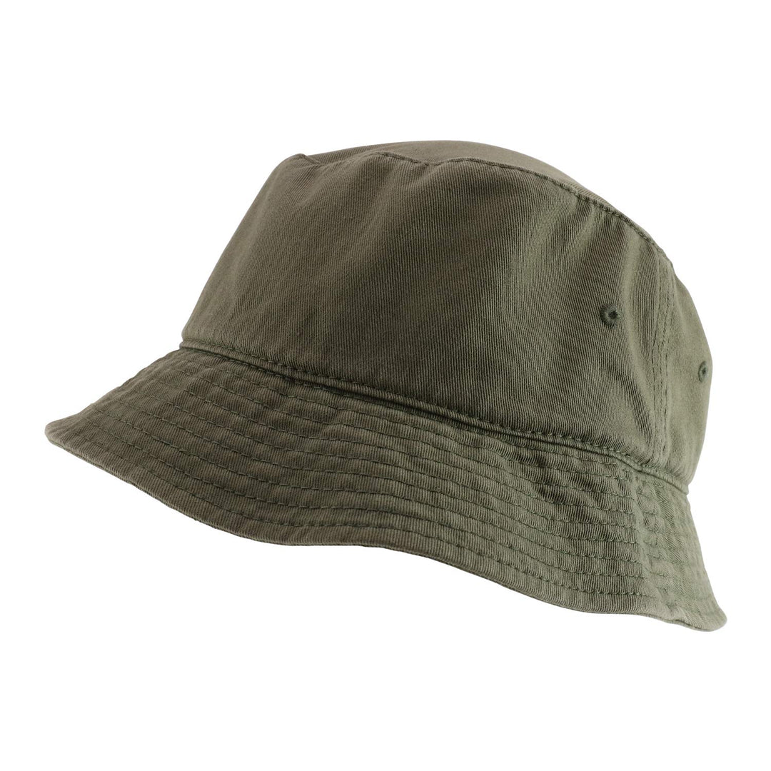 Oversized Big Size Men&#39;s Cotton Bucket Hat - Olive - XL-2XL