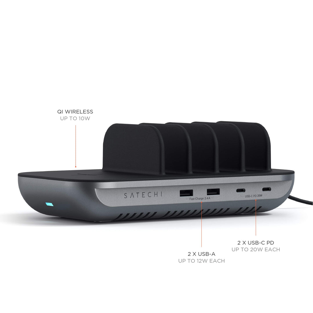 Satechi Multi Device Charging Station with Wireless Cha